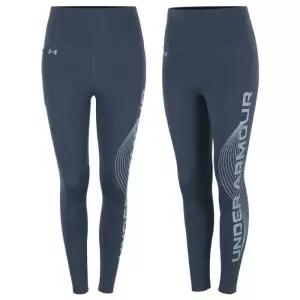 [언더아머]언더아머 여성 모션 로고 크롭 앵클 레깅스 1377087-044
