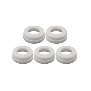 [미국배송] 리버웰드 TIG 가스 렌즈 인슐레이터 컵 개스킷 WP-180037M 핏 CK 월드와이드 17 18 26 용접 토치 5PK