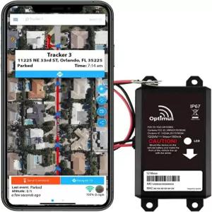 차량용 옵티머스 유선 GPS 트래커 - 자동차 배터리에 쉽게 설치 저비용 구독 요금제 옵션