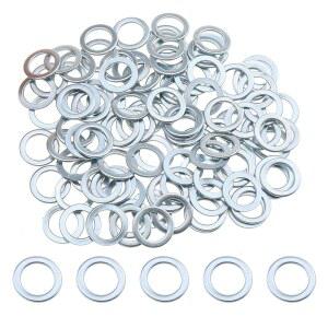 ZZHXSM 100PCS 스케이트보드 스피드 워셔 트럭 액슬 링 슬립 와이어 8x11x12MM 플랫 워셔, 어패 및 롱보드에 적합