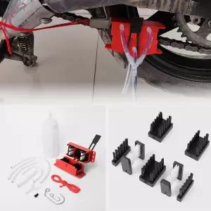 WOOGA 오토바이 체인 청소기 산악 자전거 청소 키트 휴대용 브러시 스크러버 세척 도구 야외 액세서리 헤드