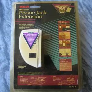 RCA RC920 무선 전화 잭 확장