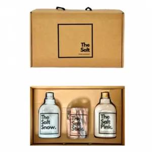 히말라야 소금 3종 설 명절 선물 세트 결혼식 돌잔치 답례품 단체선물 박스포장