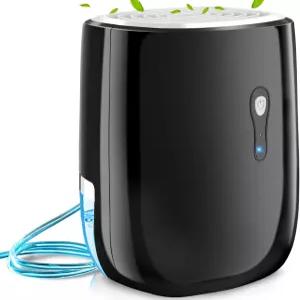 가정용 27온스 800ml 소형 자동 차단 제습기 배수 호스 욕실 지하실 차고 RV 총기 금고 옷장에 효과적인