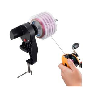 조절 가능한 텐션 브레이크가 장착된 피쉬피 모터식 낚싯줄 와인더 - 낚시 릴용 무티 스피드 전기 라인 스풀러, 애호가를 위해 특별히 설계된 선물