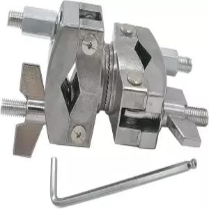 TUORE 드럼 멀티 앵글 클램프 회전 세트 심벌 스탠드 확장 장착 마운트 하드웨어 1/2인치 1인치 파이프용