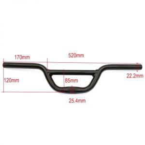 자전거 핸들바 BMX 더블 Kugoo 액세서리 알루미늄 산악 레이싱 불혼바 CSW015