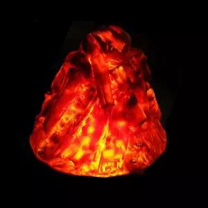 모형 장작 캠프파이어 실내 장식용 캠핑장 장식 무드등