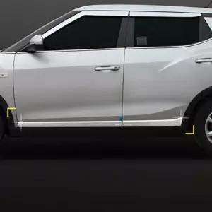 티볼리 사이드 스커트 크롬 몰딩 언더라인 튜닝