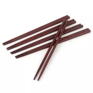 TBZ 옻칠 나무제 젓가락 5벌