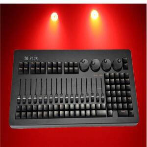 2025년형 고품질 미니 무대 조명 콘솔 TO PLUS dmx dj 컨트롤러 (웨딩 파티 디스코용)