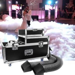 3000W 물 안개 기계 낮은 거짓말 연기 효과 장비 크리스마스 웨딩 파티 KTV 무대 더블