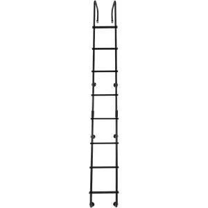 캠핑카 모터홈 여행용 트레일러를 위한 튼튼한 92인치 외장 RV 리어 래더 키트 내구성 내후성 간편한