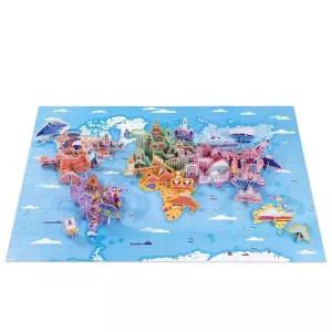 DUGNMARKT  자노드 과학교구 에듀 입체 퍼즐 세계의 명소와 문화유산 350pcs (J02677) 학습교구