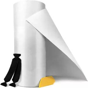 VViViD 프리미엄 클리어 캐스트 페인트 보호 비닐 필름 12인치 x 72인치 디테일러 및 블랙 펠트 2배 포함