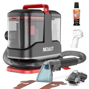 휴대용 카펫 및 실내 청소기 에어리어 러그 반려동물 소파 자동차를 위한 15Kpa 심층 청소 듀얼 사이즈 브러시 셀프 시스템을 갖춘 계단/가구용 스팟