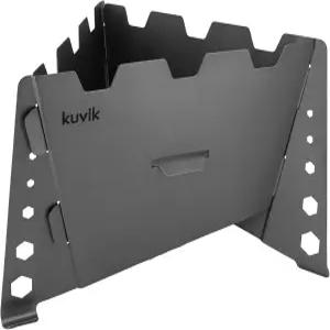 쿠빅 티타늄 고체 연료 스토브 - 배낭여행 캠핑 생존을 위한 초경량 소형