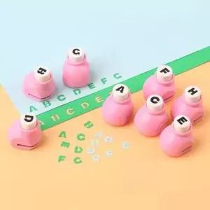 [JED] 종이스탬퍼 커팅펀칭기 알파벳펀치 다이어리꾸미기