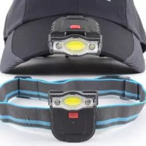 충전식캡라이트 충전식 캡랜턴 등산용 밴드 서브LED 낚시용 캡라이트