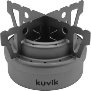 쿠빅 티타늄 알코올 스토브 - 배낭여행 캠핑 생존을 위한 초경량 소형