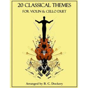 바이올린과 첼로 듀엣을 위한 20가지 테마 클래식