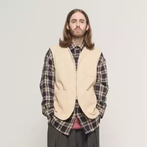 [카고브로스]CORDUROY AMEKAJI POCKET VEST (BEIGE)
