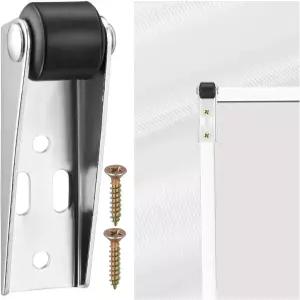 모닝로 차양 도어 롤러 파티오 RV 커버 프로텍터 스크린 슬라이더 패널 캠핑카 룸 부착 캠핑 트레일러