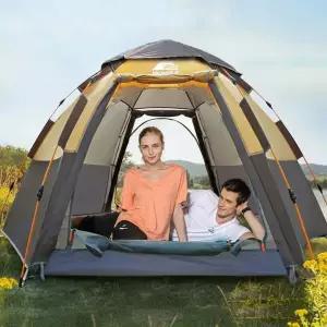 3-4인용 간편 설치 자동 팝업 그늘막 텐트 캠핑 피크닉 나들이용