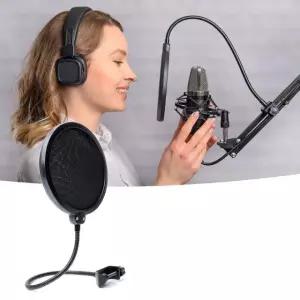 마이크 팝필터 거치대 녹음 방송 스크린 촬영 장비