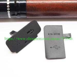 캐논 EOS 200D / Rebel SL2 USB 커버 MIC HDMI 고무 뚜껑 캡 디지털 카메라 수리 부품