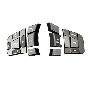 재규어 XFL XE F-PACE 2015 2019용 자동차 다기능 스티어링 휠 스위치 컨트롤 버튼