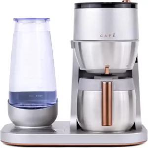 카페 스페셜티 그라인드 앤 브루 커피 메이커 일회용 옵션 10컵 써멀 카라페 WiFi 지원 기술 스마트 홈