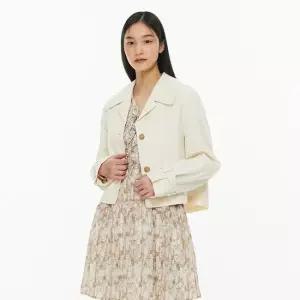 [LAP] 자켓형 숏 트렌치 코트 AP1WC262_DG