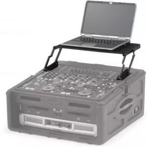 스튜디오 음악 장비 보관용 SKB 접이식 오디오 비디오 선반 마운트 8U 경사 AV 랙 및 스탠드용 시스템 블랙