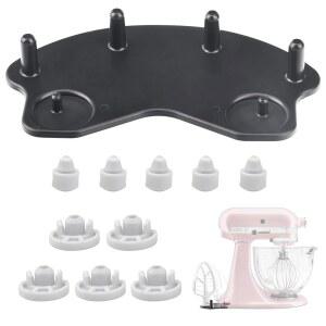 출원 중인 믹서 플랫 액세서리 주방 정리함 부착 보관용 스탠드 홀더 키치네이드 비터 도우