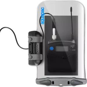 무선 마이크 매체용 아쿠아팩 방수 케이스 5년 보증 영국산 유선 전자 기기용 전문 음향 엔지니어