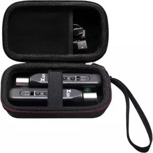 Xvive P3 / P3D XLR 블루투스 수신기와 호환되는 LTGEM 케이스 U3C U35C 송신기 및 사무실 여행용 보관
