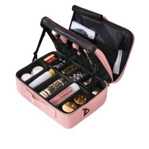 화장품 파우치 메이크업박스 여행용 칸막이 DG 키티가방 상자 사각 미니 신박한