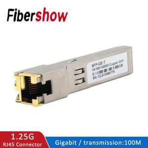 SFP 모듈 이더넷 포트 RJ45 스위치 gbic 10/100/1000M 커넥터 구리