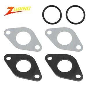오토바이 기화기 흡기 매니 폴드 스페이서 가스켓 20mm Glixal GY6 50cc 110cc 4 스트로크 스쿠터 모 페드 ATV 교체 부품