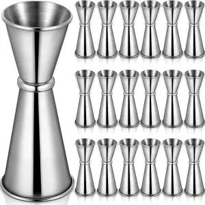 가정용 바 주류 위스키 바텐더 계량 도구 실버 야오미아오 18개 2온스 1온스 지거 일본산 스테인리스 스틸