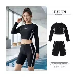 띠엔다 여성 수영복 레져 비키니 여름 빅사이즈 크롭 슬림핏 온천 해변 서핑 ADOR2