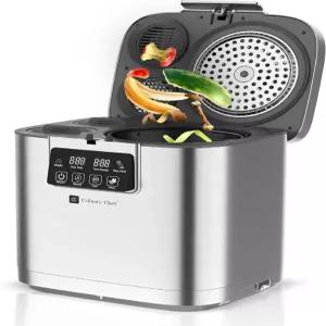 요리사 3.8L 스마트 전기 음식물 쓰레기 압축기 스테인리스 스틸