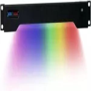 스튜디오용 펜 엘컴 1U LED 멀티컬러 + 화이트 랙 마운트 라이트 DJ RADM-23CW