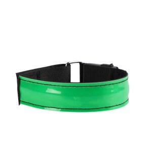 러닝 야광 스트랩 반사 밴드 타입 C 반사판 산책용 세트2개 조깅용 라이트 포크밀 충전식 7가지 색상 LED 팔찌형 3단계 고휘도 걷기용 변경 조명 모드