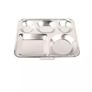 [하프클럽/브이와이]식판 스테인레스식판 식판도시락 스텐도 타원3찬