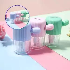 쌍문상회 수동렌즈세척기 휴대용 회전 소형 보관함