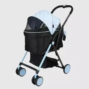 [JHQSW5BB_52CM]C300 강아지 유모차 패리스독 블루 (30065415A)