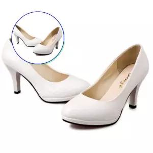 쌍문상회 펌프스에나멜구두 여자 웨딩 슈즈 촬영 힐