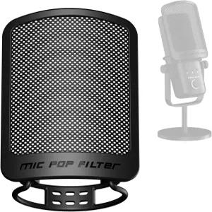 아오케오 팝 필터 보컬 녹음용 마이크용 유튜브 비디오 스트리밍 대부분의 호환 가능